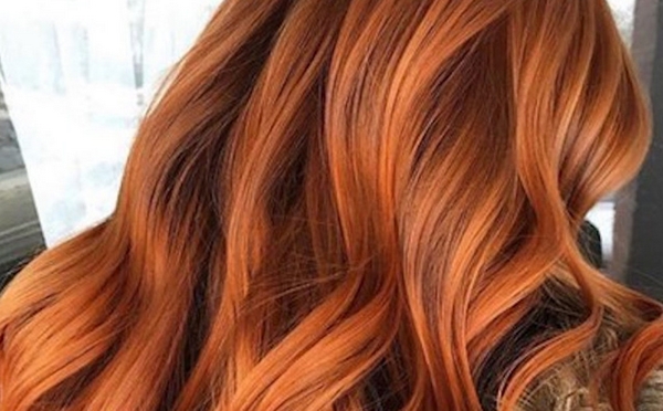 Kupfer Haarfarbe Ginger Nuance Trendfarbe 2022