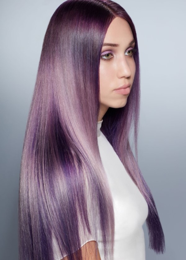 Liquid Hair Trend im Überblick – Wir verraten Ihnen die Geheimnisse! veilchen haarfarbe