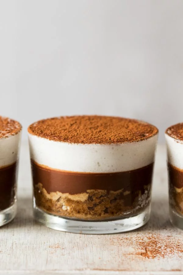 gesunde Ideen für Desserts Tiramisu im Glas