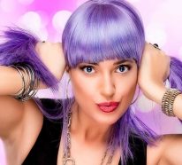 Was macht die lila Haarfarbe gerade so angesagt? – 40 Ideen zum Thema „Haare färben“