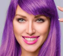 Was macht die lila Haarfarbe gerade so angesagt? – 40 Ideen zum Thema „Haare färben“