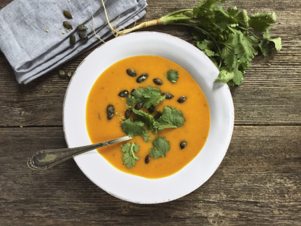 Detox-Suppen Karottensuppe lässt Pfunde herunterpurzeln