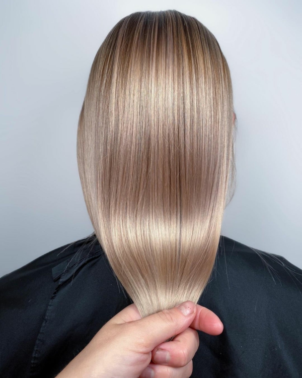 glas hair lob trendfrisuren 2022 longbob gesunde haare lob blond