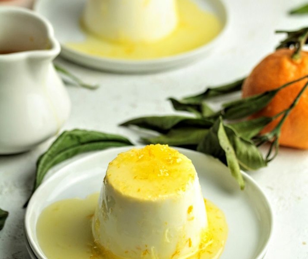 panna cotta rezept mit orangen winterliche desserts