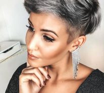 Pixie Cut für graue Haare – der silbrige Granny Hair Trend für Kurzhaarfrisuren