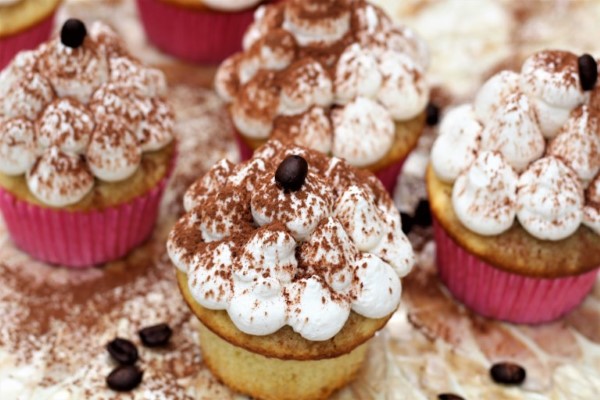 Tiramisu Cupcakes und Muffins Rezeptideen für Genießer muffin röschen wie echtes tiramisu
