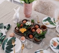 Schöne Tischdeko zu Ostern – kleine Tricks und clevere DIY Ideen für Sie