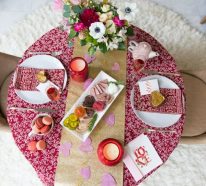 Schöne Valentinstag Tischdeko für noch mehr Romantik am 14. Februar