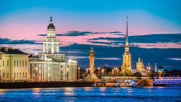 Die weissen Naechte in St Petersburg Ein Spektakel stadtlandschaft zauber