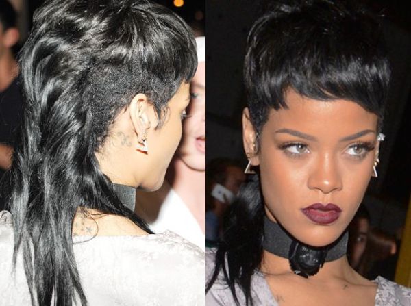 rihanna hairstyle mullet frisur