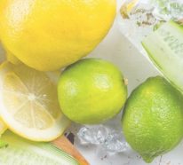 Zitronenwasser zum Abnehmen und Entgiften: Ein Erfrischungsgetränk mit schwarzem Salz