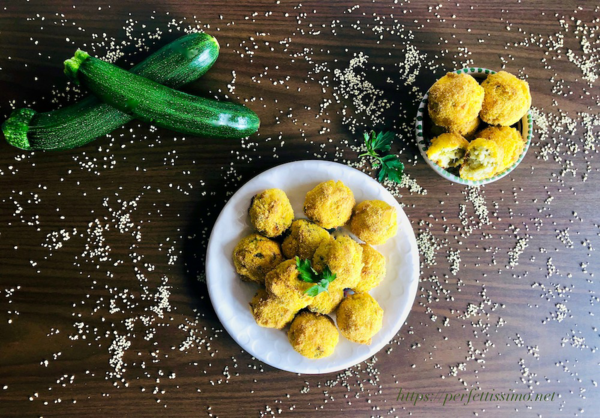 rezepte mit couscous vegetarische Bratlinge Couscous baelle frikadellen ohne ei mit zucchinni