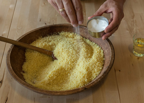 rezepte mit couscous vegetarische Bratlinge Couscous baelle frikadellen ohne ei salzen