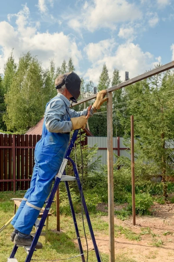 Gartenpavillon DIY Ideen kit selber bauen handwerker