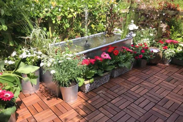 Tolle Tipps im Garten Terasse bepflanzen