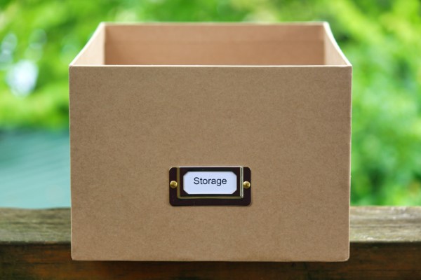 Upcycling Ideen fuer Kartons mehr orgnisation mit kartonbox
