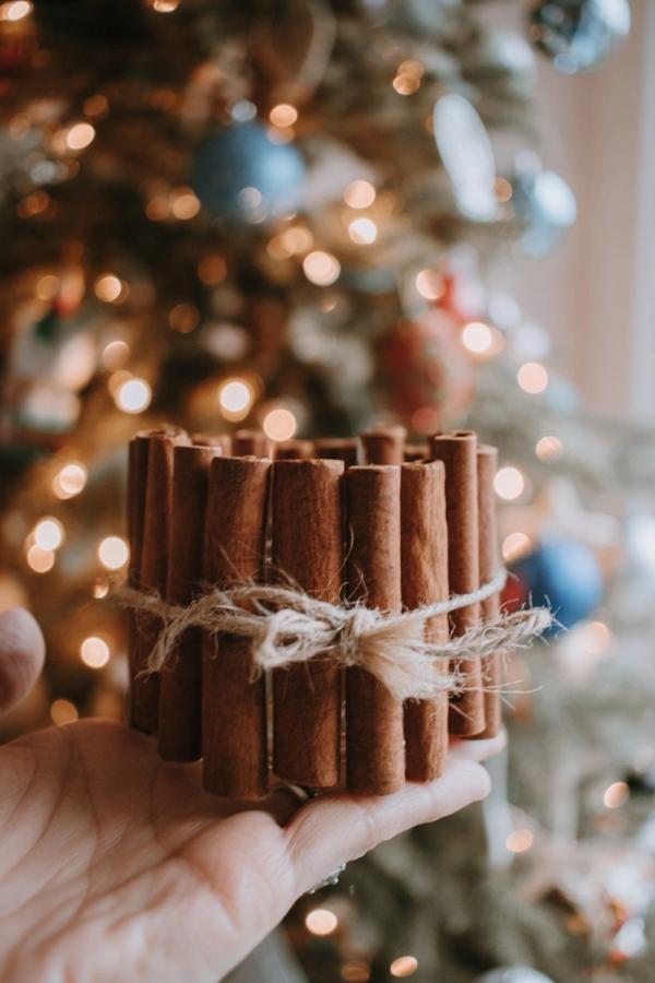 Kerzenstaender selber machen – 3 kinderleichte und praktische Anleitungen weihnachten geschenk zimtstangen