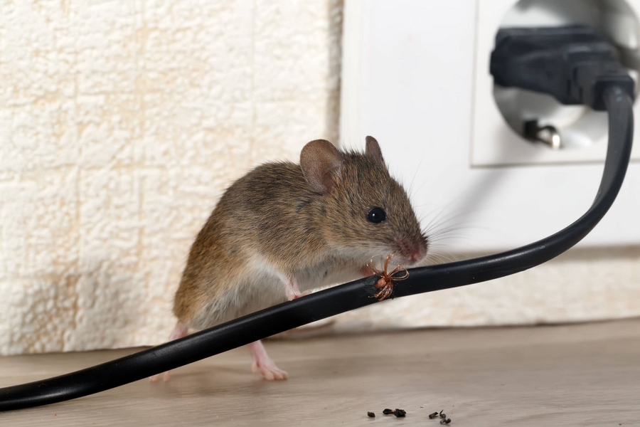Anzeichen von Ratten und Mäusen im Haus und Garten