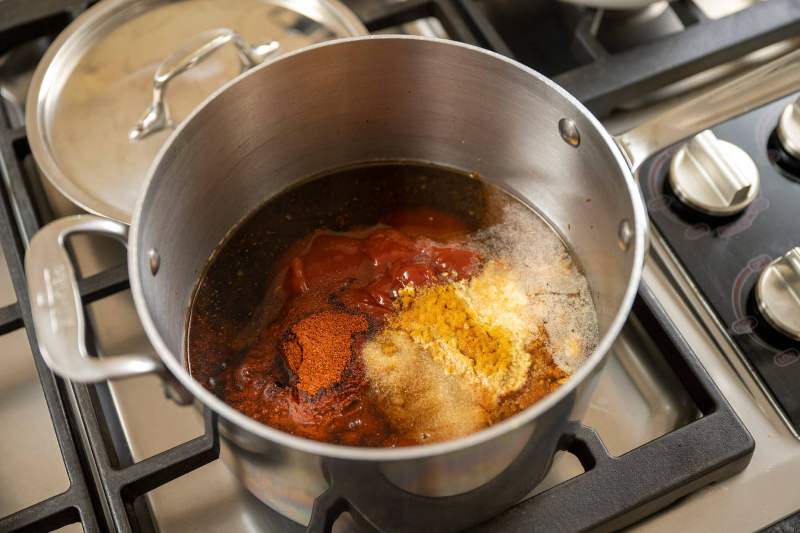 Grillsosse selber machen nach traditioneller Amerikanischer Art grill sauce selber zubereiten