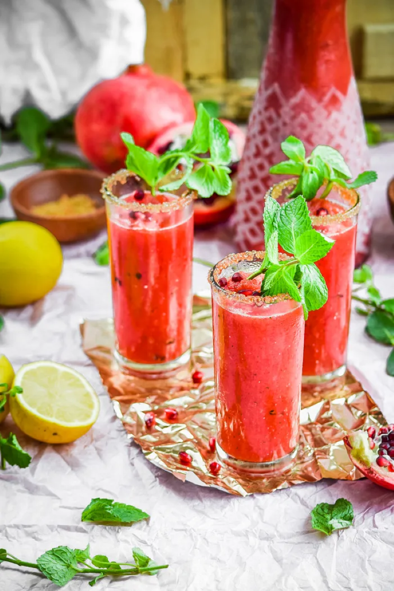 Wassermelonen Smoothie – 3 erfrischende Rezeptideen leckere getraenke sommer