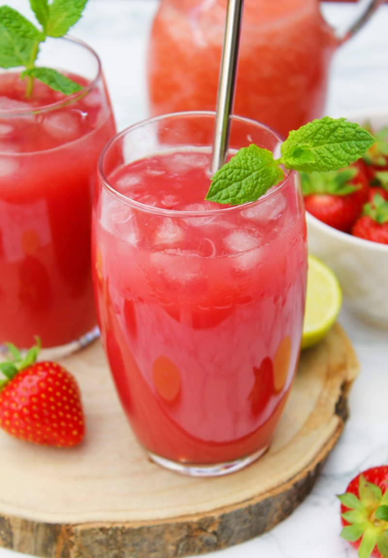 Wassermelonen Smoothie – 3 erfrischende Rezeptideen leckere ideen mit erdbeeren
