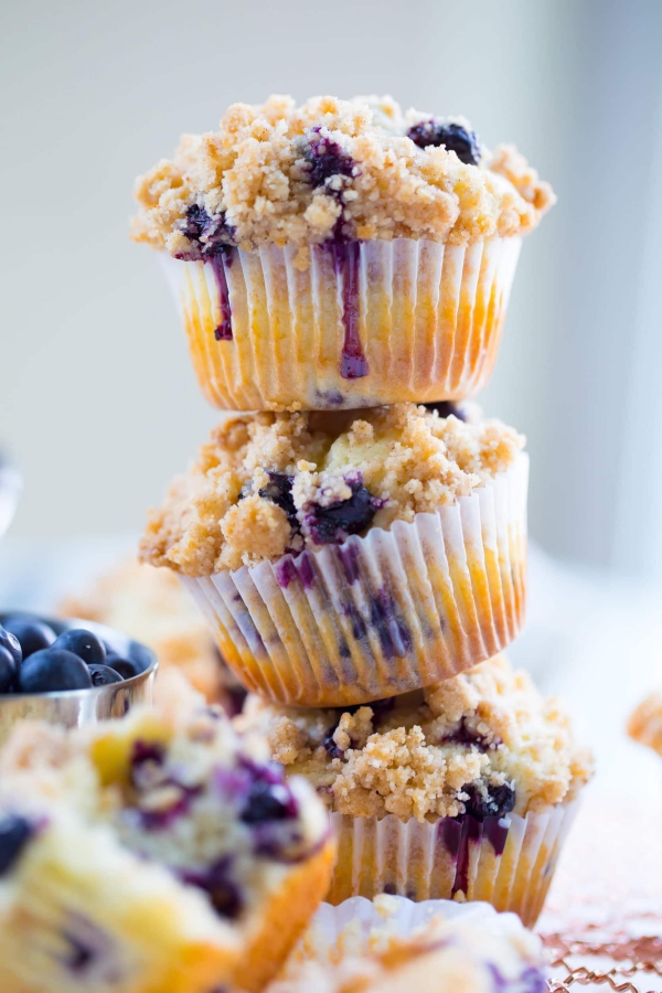 Blaubeer-Muffins Klassiker unter den Desserts nicht lange aufbewahren sofort aufessen