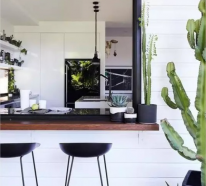 30 bezaubernde Indoor-Outdoor-Küchen an der Schwelle zwischen Innen und Außen