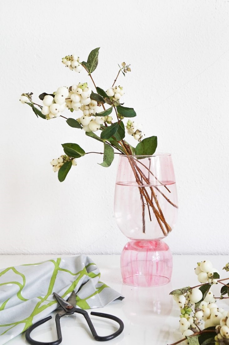 Kleine Geschenke selber machen Geschenkideen DIY Vase