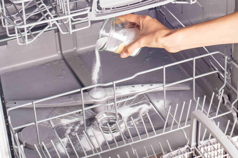 Spuelmaschine reinigen mit Hausmitteln – Schluss mit Geruch und Kalk natron gegen kalkablagerungen