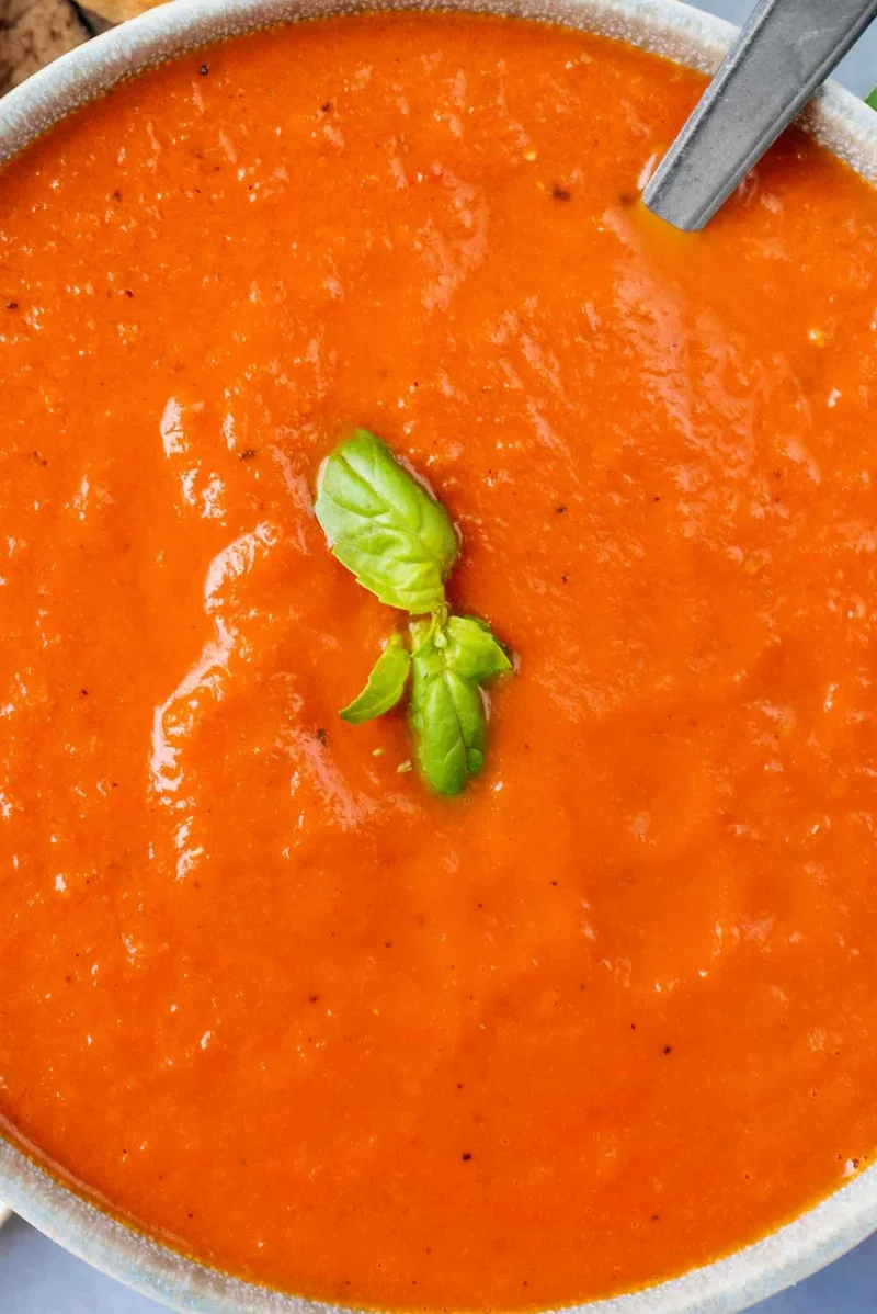 tomatensuppe selber zubereiten frische sommersuppe leicht gemacht