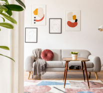 17 neue und zeitlose Wandgestaltung Ideen fürs Wohnzimmer