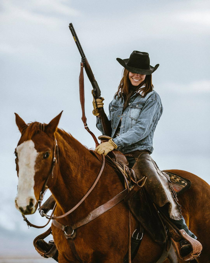 Jeanshemd kombinieren – stilvolle Ideen fuer jeden Tag cowgirl hemd idee cool western