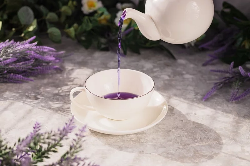 Lavendeltee zubereiten und abends geniessen Wirkung