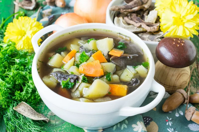Herbstliche Suppe – 2 Rezeptideen fuer regnerische Tage bunte gemuesesuppe lecker gesund