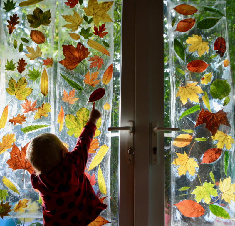 Basteln mit Kindern: Fensterbilder - Bring your Windows to Life!