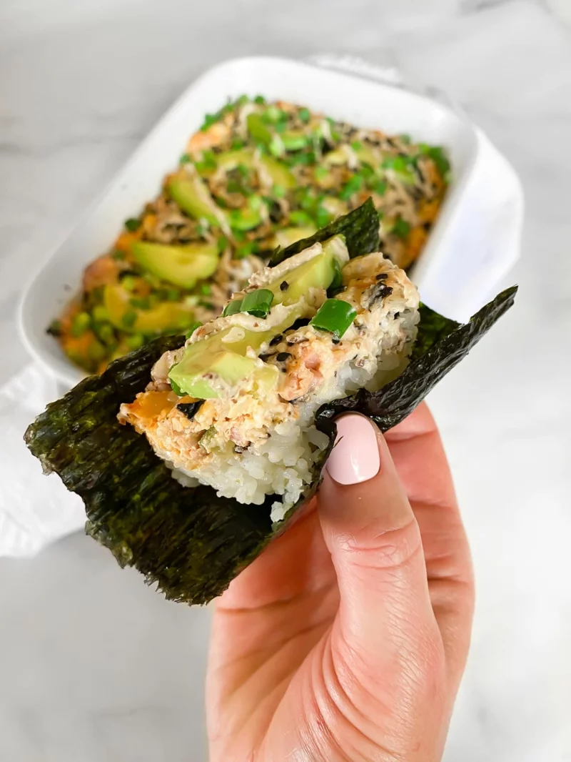 sushi bake trend tiktok rezept ideen original