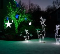 Garten weihnachtlich dekorieren: 20 Ideen fürs Fest 2022