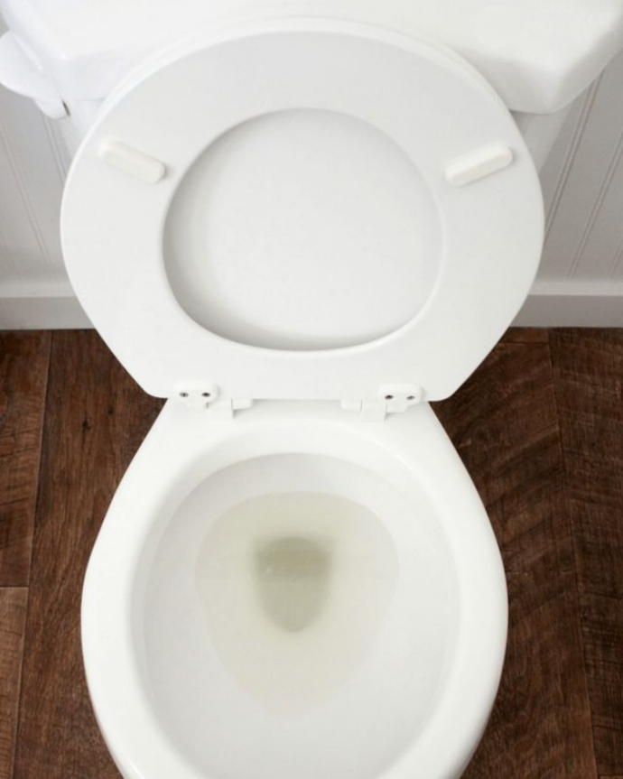 Urinstein entfernen Natürliche Reinigungsmittel verwenden, um eine blitzsaubere WC-Schüssel zu haben 