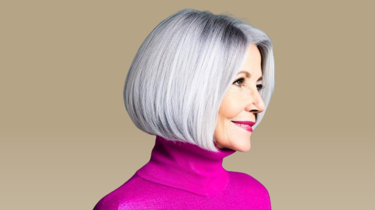 Bob Frisuren Für Graue Haare Die Stil Und Extravaganz Versprechen 