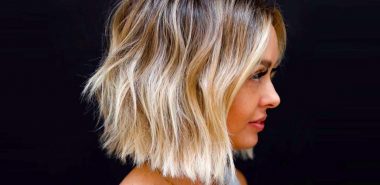 Haarfarben für kurze Haare - Choppy Cut mit blonder Balayage