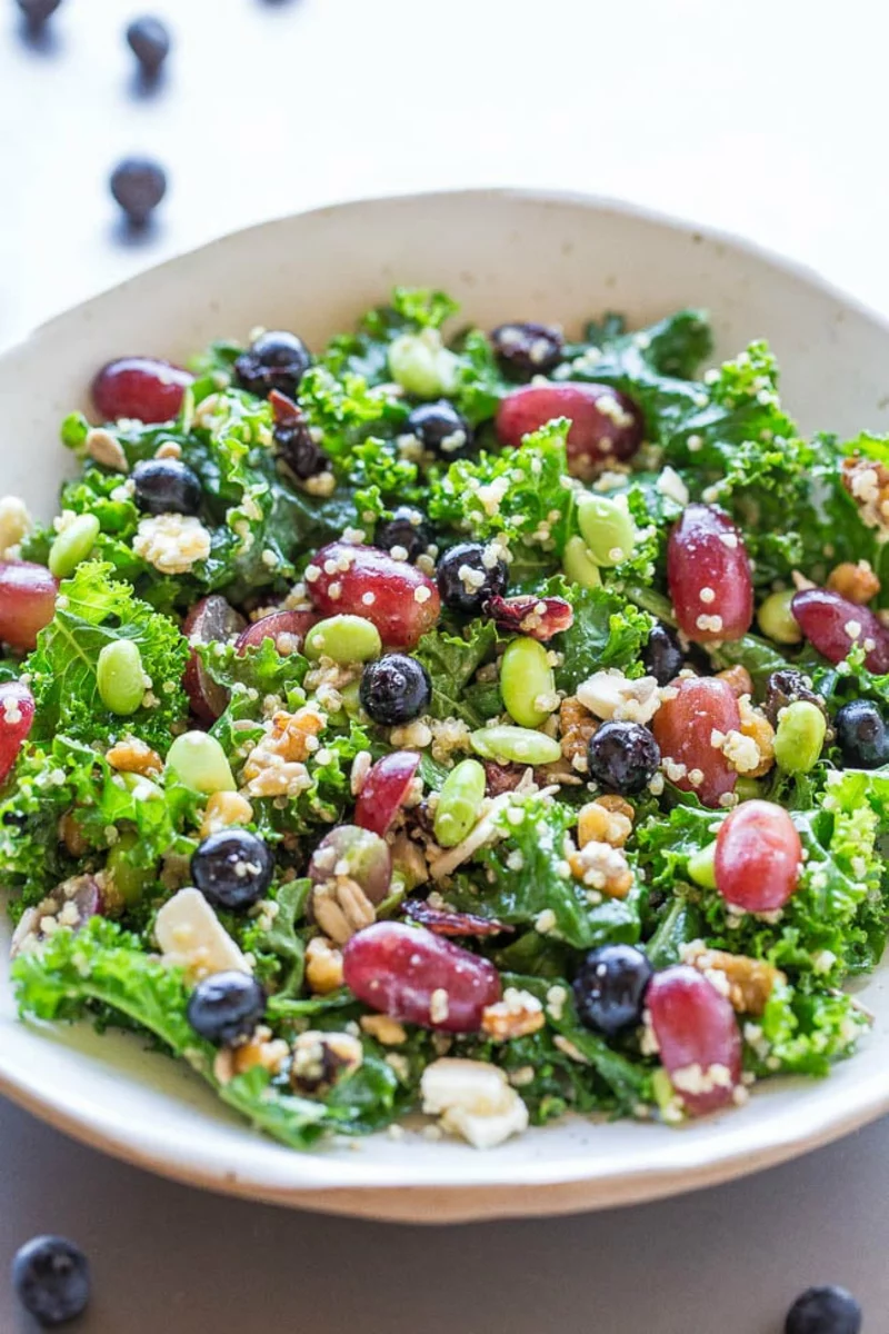 Vegane Rezepte für 7 Tassen Salat mit Superfood