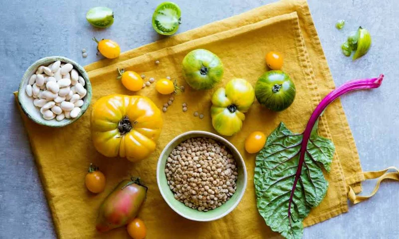Bohnen, Linsen und Tomaten als gesunde Perricone Diät