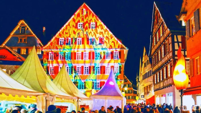 märchenhafte Atmosphäre in der Altstadt von Tübingen