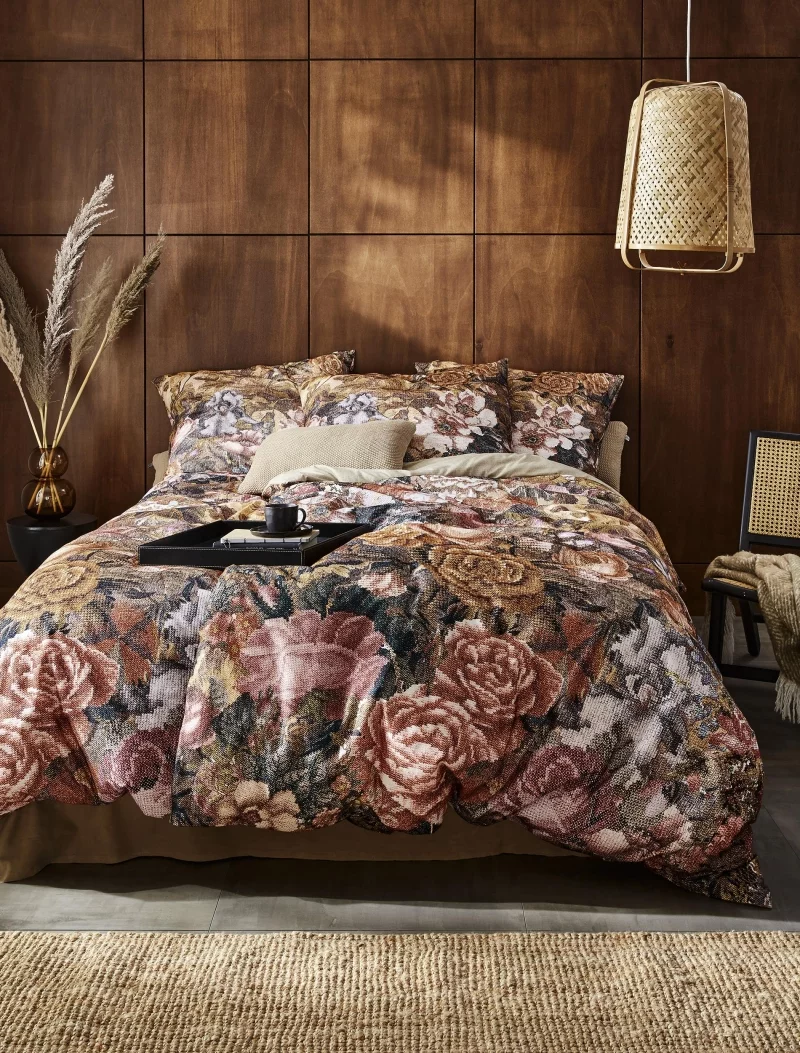 Traumhafte hochwertige Bettwäsche mit Blumenprints