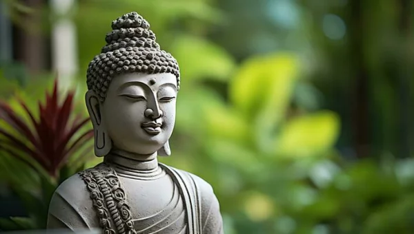 Original Buddhafiguren perfekt als Deko für den Garten