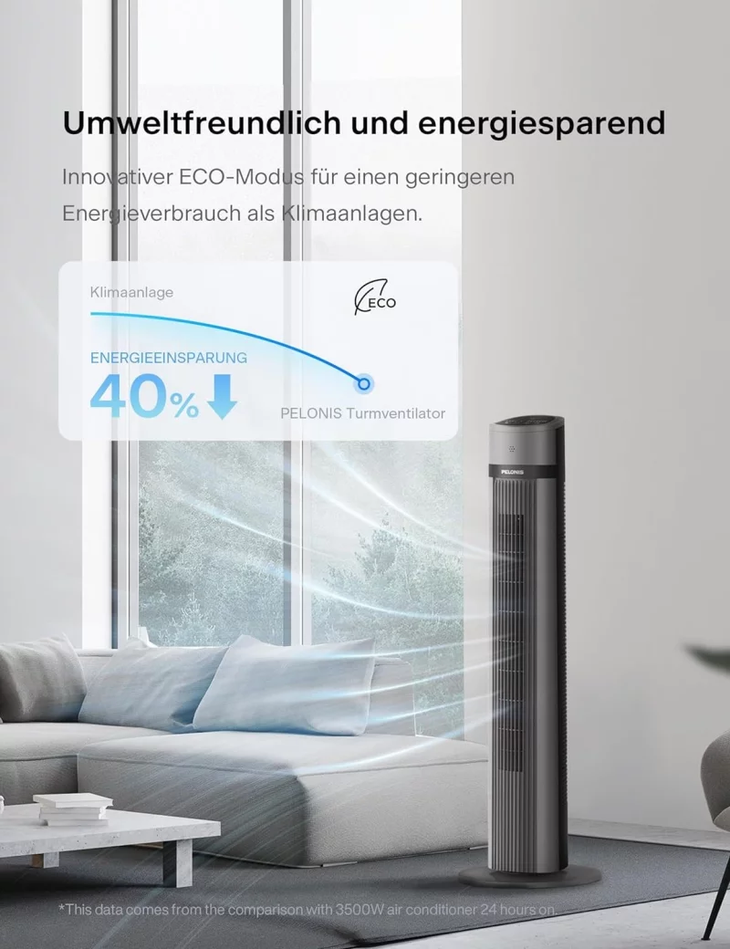 Moderne Turmventilatoren sind umweltfreundlich