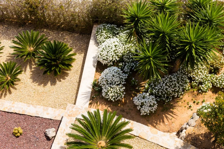 Steine im Garten für ein kreatives Gartendesign