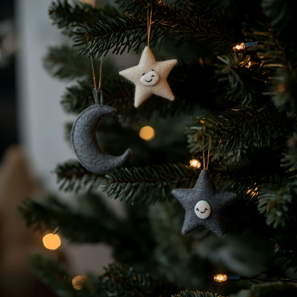 Ausgefallene Weihnachtsdeko selber basteln und damit den Christbaum schmücken