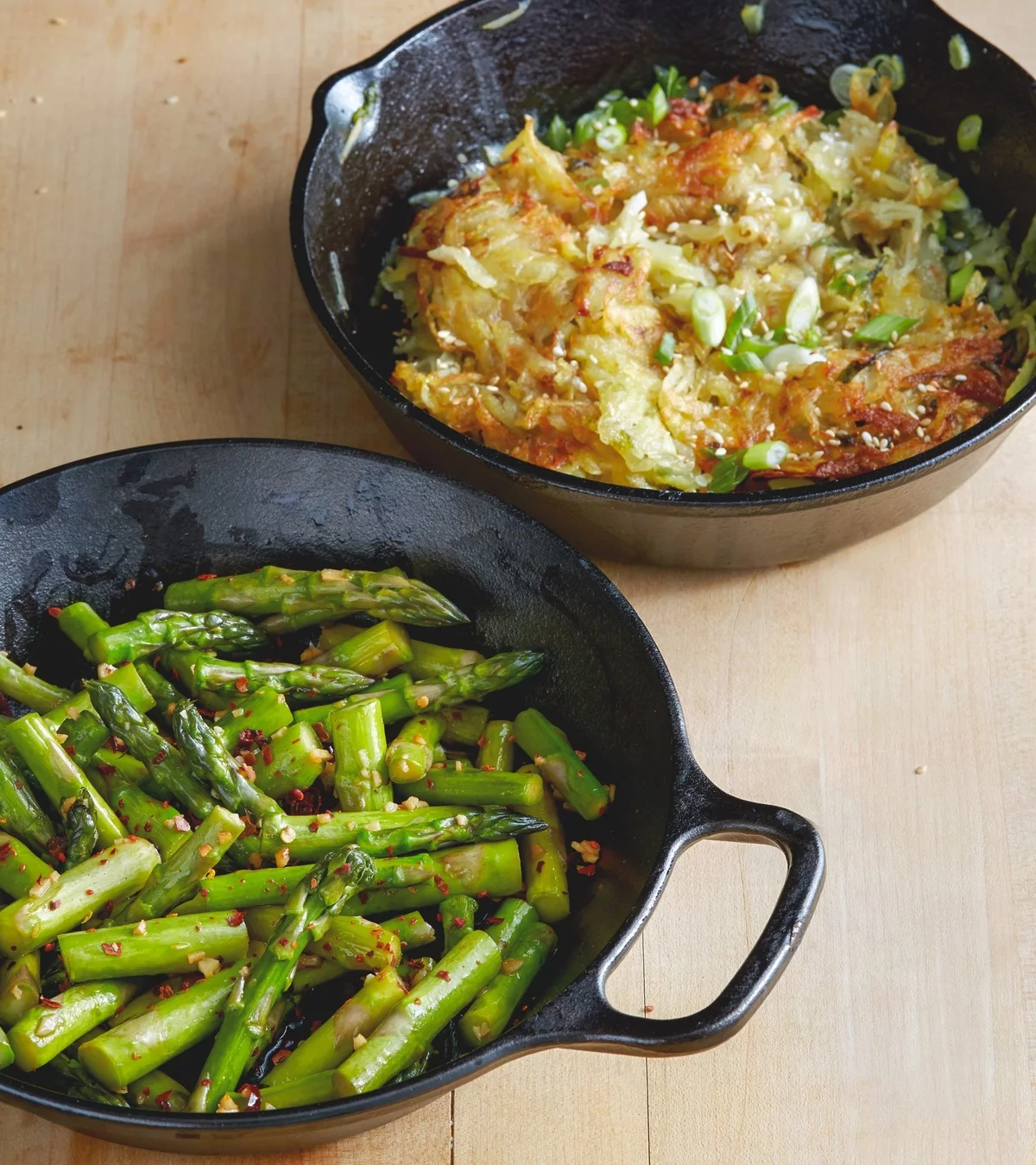 Spargel in Butter als Beilage zu anderen Gerichten - Spargel Rezepte