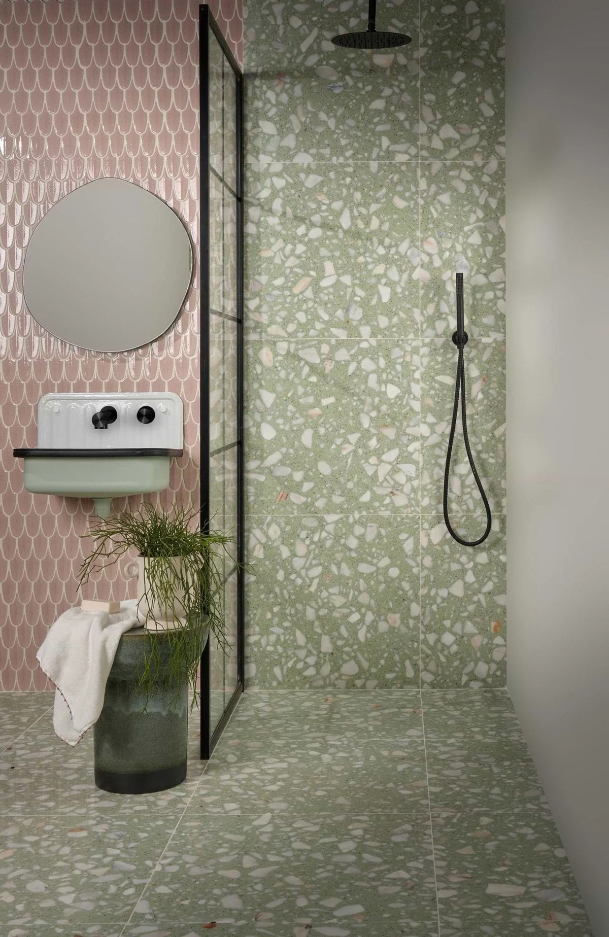 mit Farben im Bad spielen - Badezimmerfliesen Ideen 